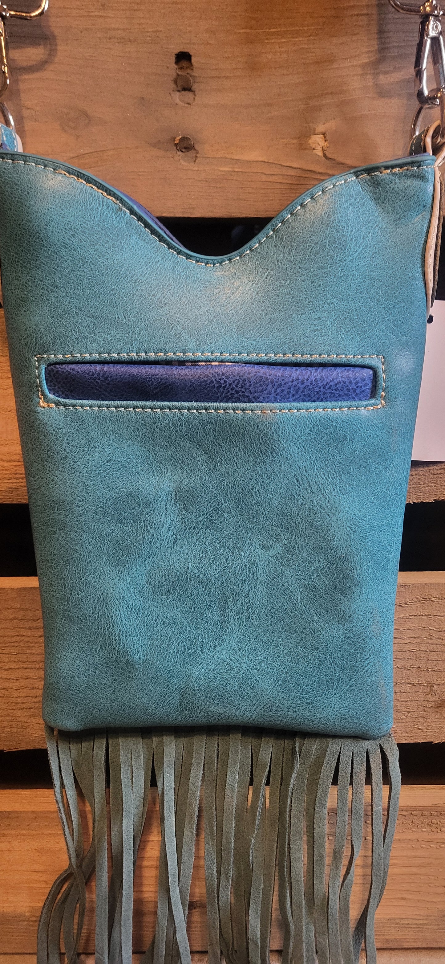 Embroidered Horse Crossbody Western Messenger Pouch