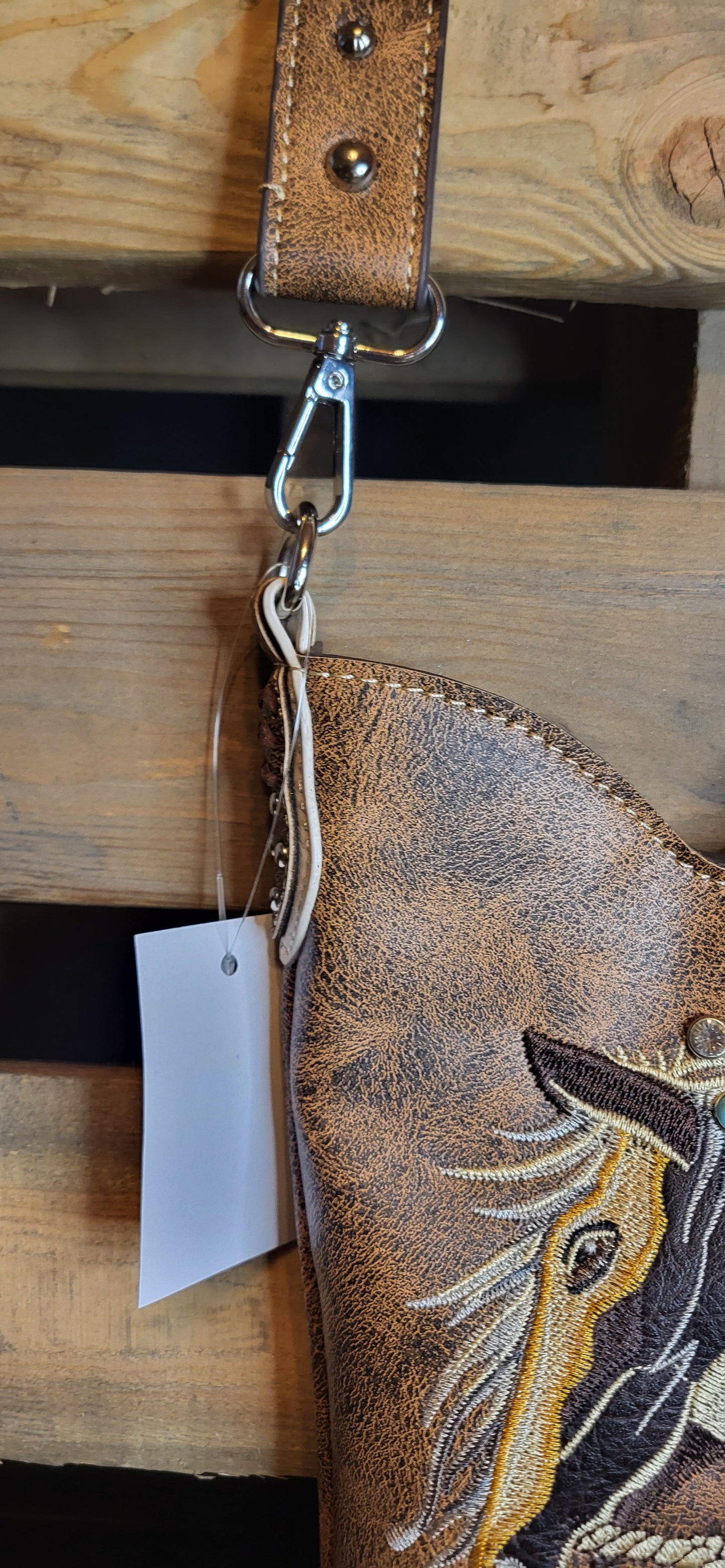 Horse Crossbody Western Messenger Pouch