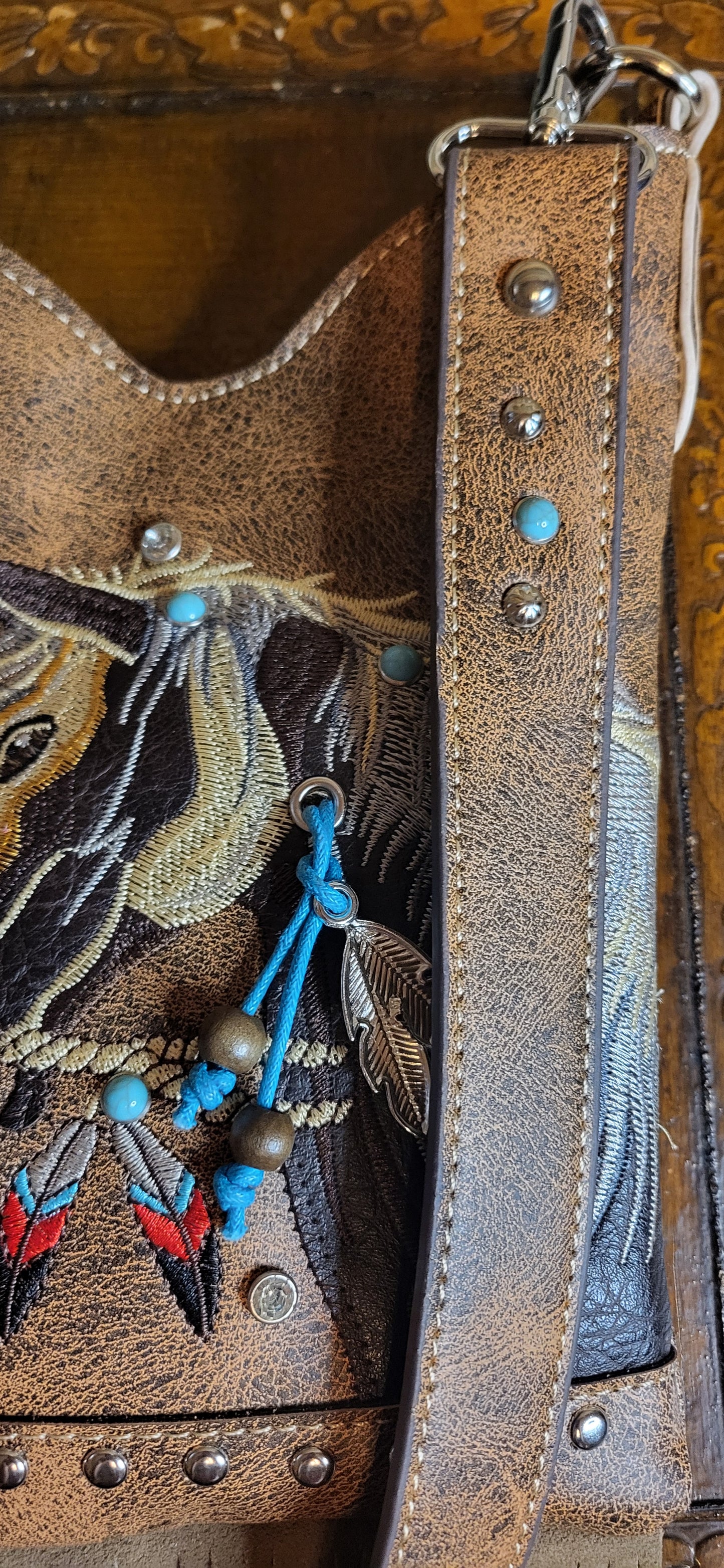 Horse Crossbody Western Messenger Pouch