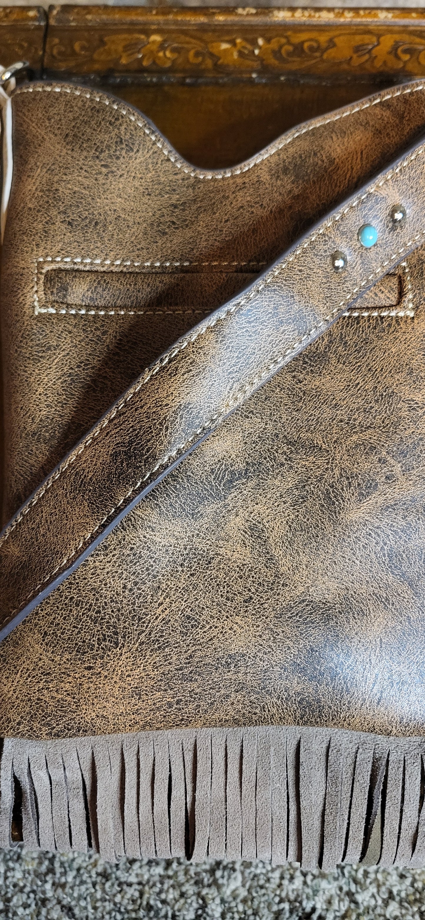 Horse Crossbody Western Messenger Pouch